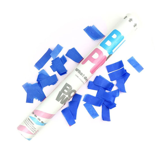 Gender Reveal Handheld Confetti Cannons 45cm