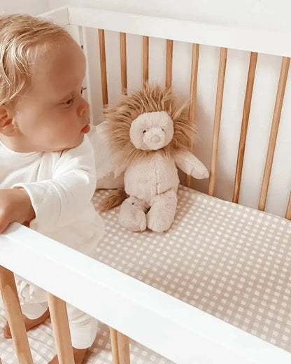 Heartbeat recording module inside Rory the lion — Baby Beats Australia