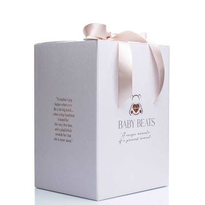 Clover heartbeat bunny gift box — Baby Beats Australia keepsake