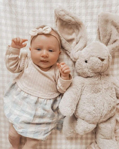 Clover heartbeat bunny rabbit detail — Baby Beats Australia