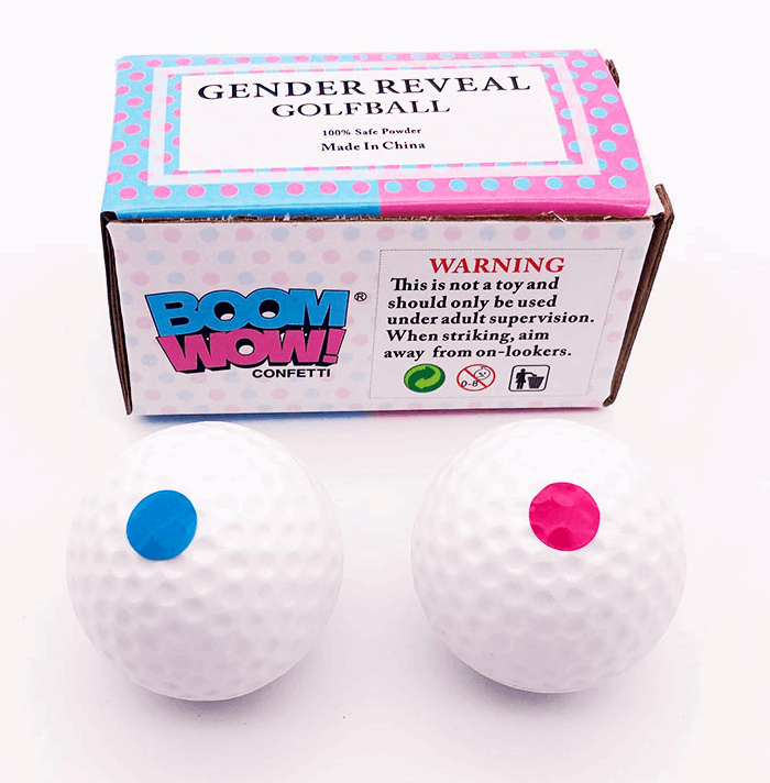 Gender Reveal Golf Ball Set